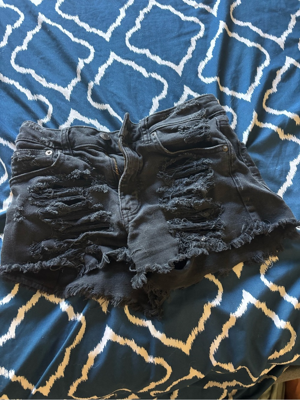 Black American Eagle Shorts